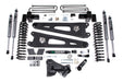 4 Inch Lift Kit w/ Radius Arm, Ford F250/F350 Super Duty (17-19) 4WD, Gas