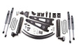 6 Inch Lift Kit w/ Radius Arm, Ford F250/F350 Super Duty (11-16) 4WD, Diesel