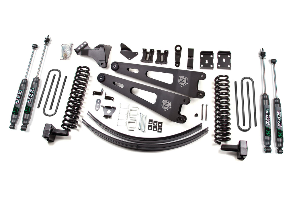 6 Inch Lift Kit w/ Radius Arm, Ford F250/F350 Super Duty (11-16) 4WD, Diesel, view 2