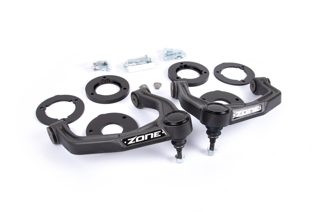 1.5-1.75 Inch Leveling Kit, Chevy Silverado & GMC Sierra 1500 AT4X/AT4 & ZR2/Trail Boss (19-25), 1.5 Inch: AT4X & ZR2 / 1.75 Inch: AT4 & Trail Boss, view 2