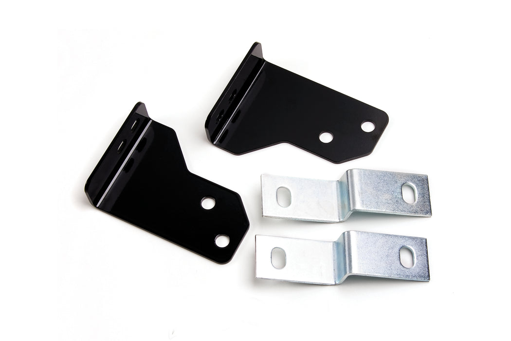 2" Rear Bumper Relocation Brackets, Jeep Wrangler JK (07-18)
