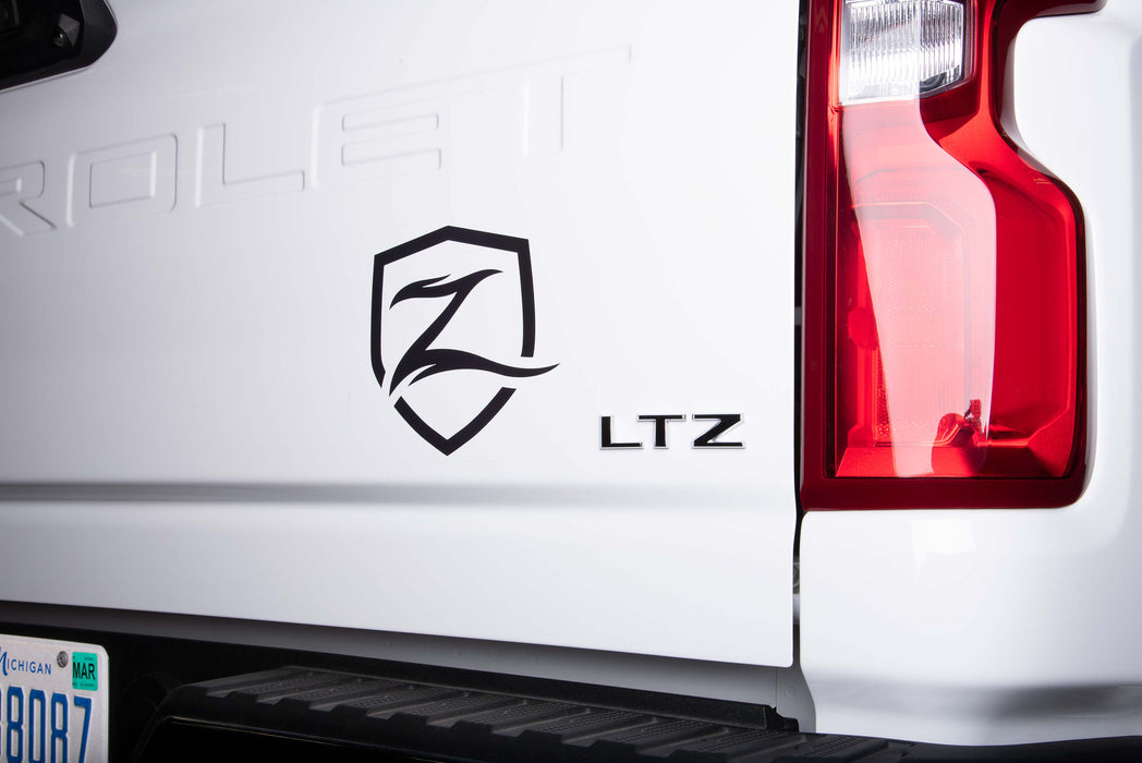 Zone Vinyl Logo Decal - Black, view 2