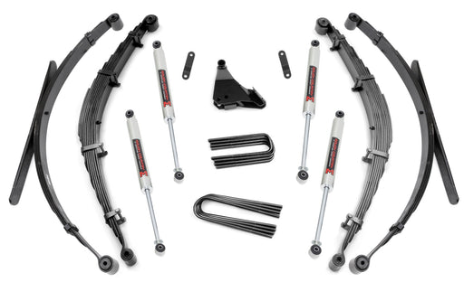Rough Country 4 Inch Lift Kit, Rear Springs, M1, Ford F-250/F-350 Super Duty 4WD (1999-2004)