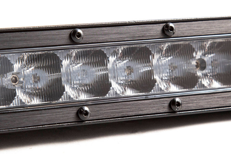 Diode Dynamics 12 In LED Light Bar Single Row Straight Clear Wide Each Stage Series