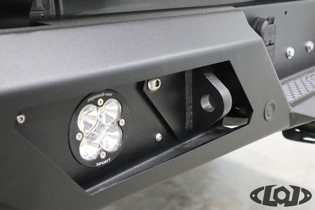 JT Destroyer D-Ring Mounts (pair)  (Black Powder Coated)
