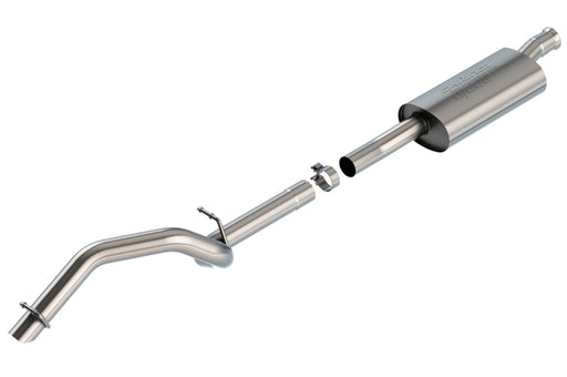 Borla 18-20 Jeep Wrangler JLU 2.0L I4 Climber Turn Down Exit Cat Back Exhaust, view 3