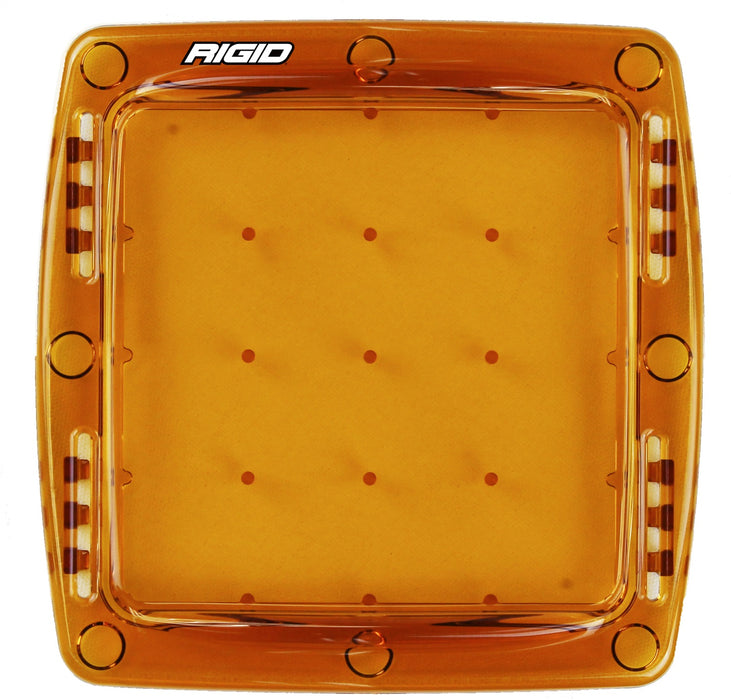 RIGID Industries 103933 RIGID Light Cover For Q-Series LED Lights, Amber, Single