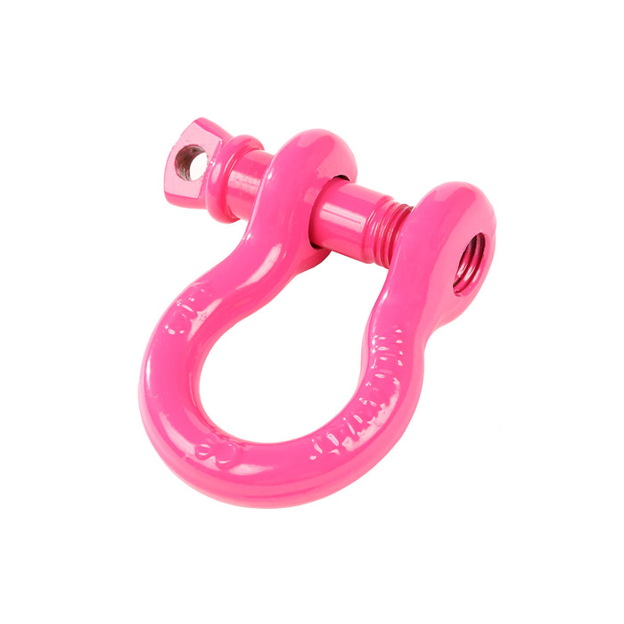 D-Ring Shackle, 3/4 inch, 9500 Lb, Pink