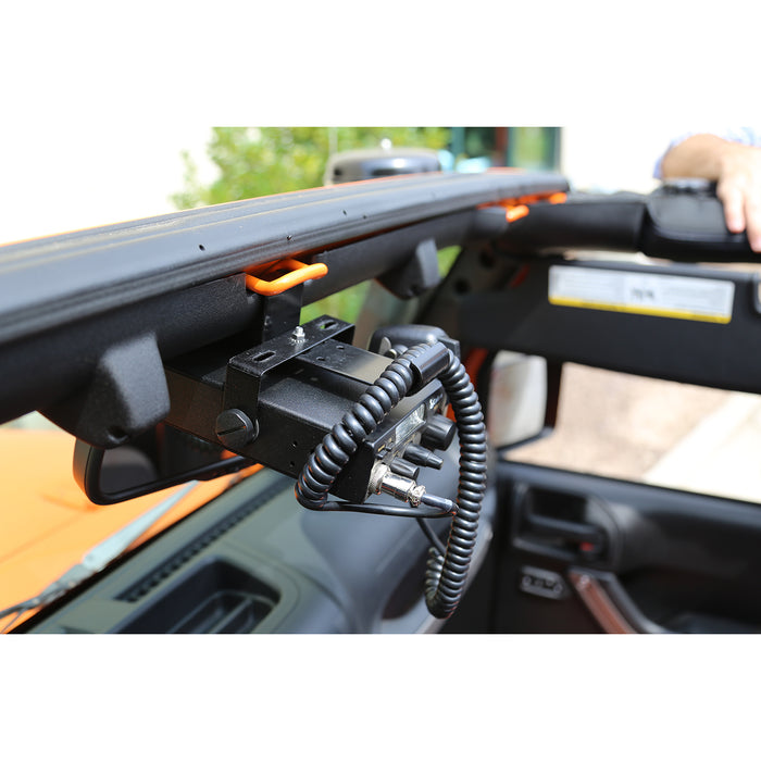 CB Radio Mount; 07-16 Jeep Wrangler JK