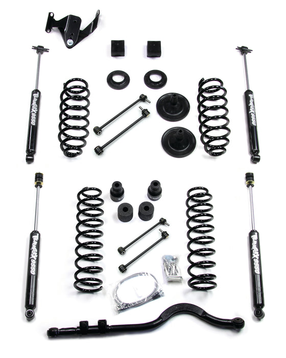 JK 4 Door 3 Inch Lift Kit W/9550 Shocks And Trackbar 07-Pres Wrangler JK Unlimited TeraFlex