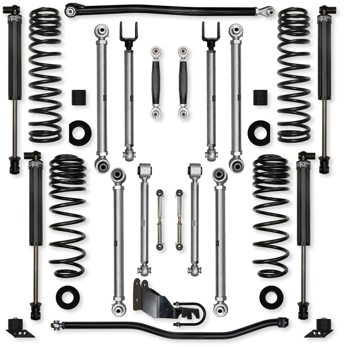 4.5 Inch X Factor Pro "No Limits" Aluminum System - 4 Door JLU