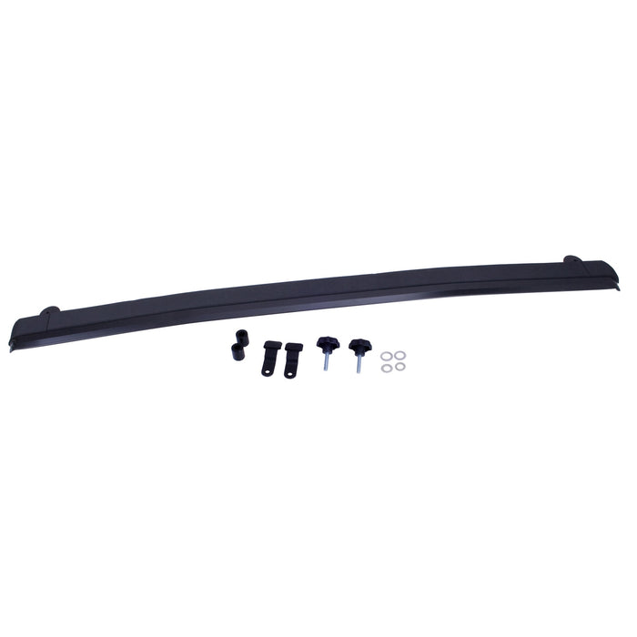 Front Windshield Header, Aluminum; 07-16 Jeep Wrangler JK