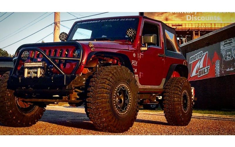 Rocker Armor for Jeep JK 2 Door - Motobilt