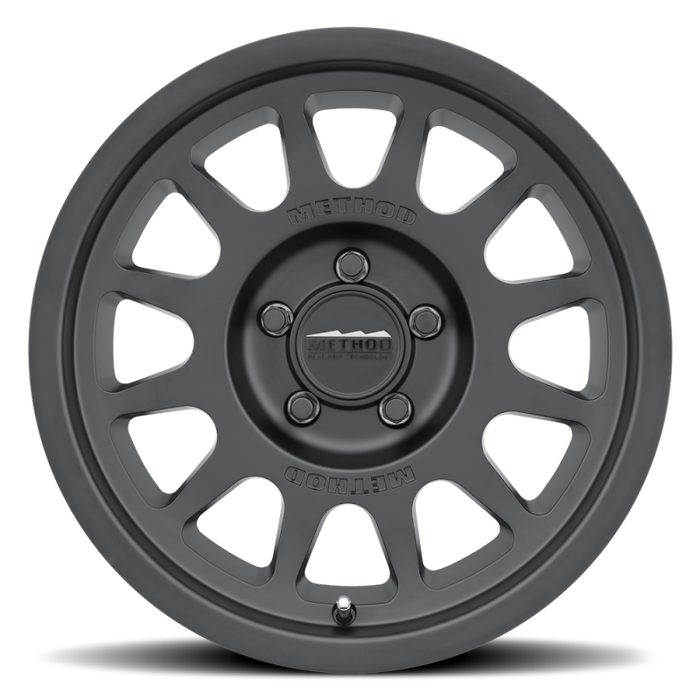 Method MR703 17x8.5 +25mm Offset 5x5 71.5mm CB Matte Black Wheel