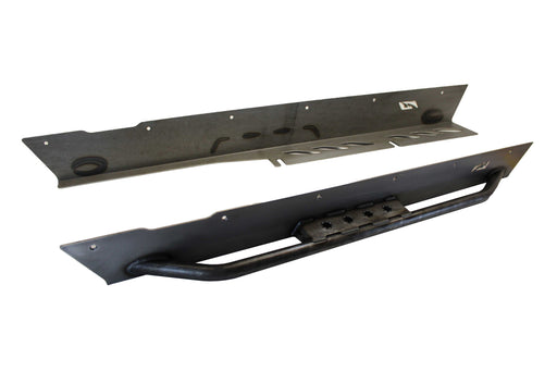 Rocker Guards w/Tube Step for Jeep LJ Unlimited with Comp Corners - Motobilt