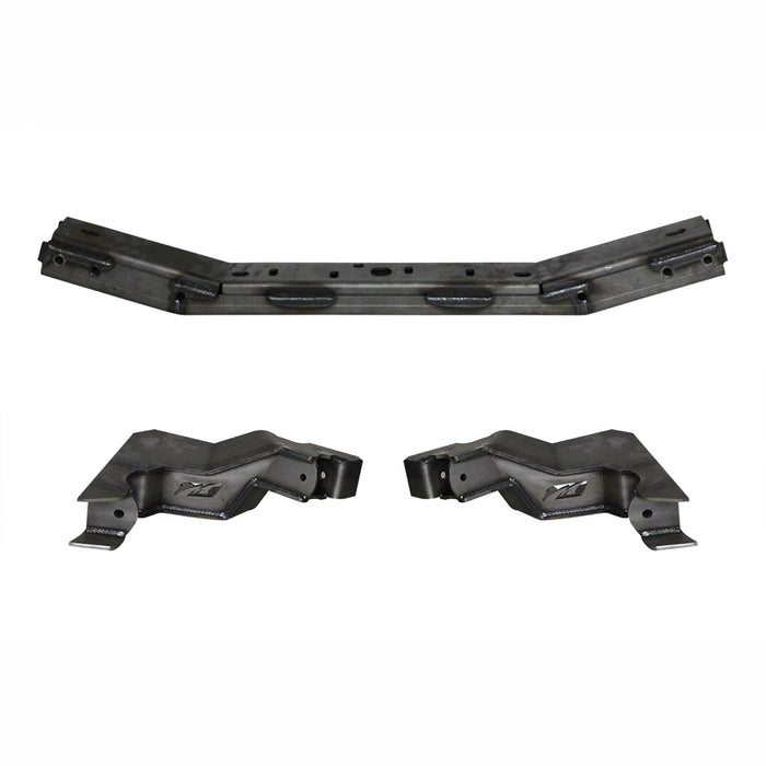 2007-2011 4 link Front Suspension Brackets w/Transmission Crossmember for Jeep JKU - Motobilt