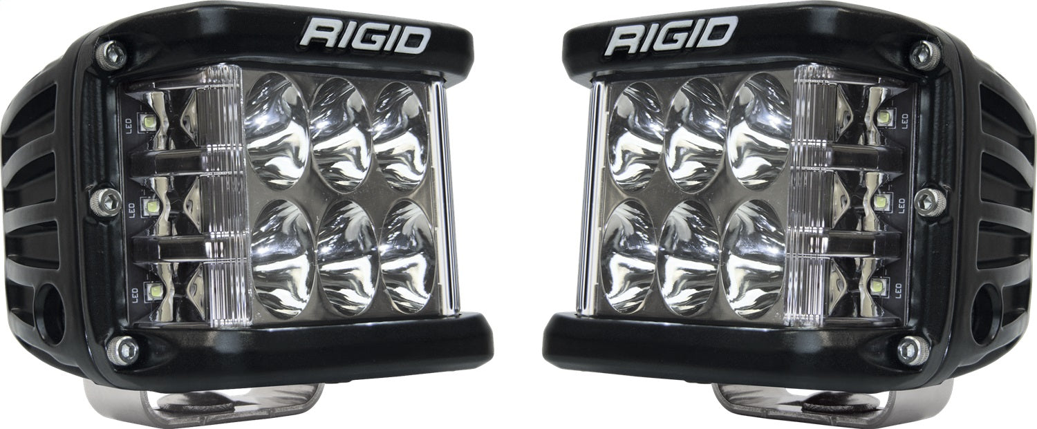 RIGID D-SS PRO Side Shooter, Driving Optic, Surface Mount, Black Housing, Pair