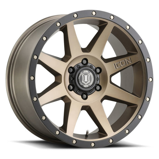 ICON Alloys Rebound 20x9 6x5.5 0mm Offset 5in BS Bronze Wheel