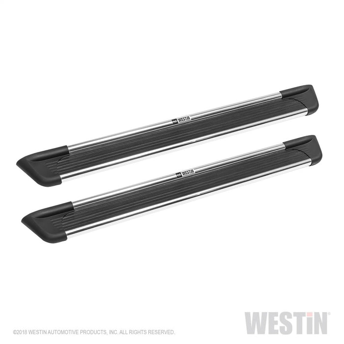 Westin Sure-Grip Aluminum Running Boards 79 in - Brushed Aluminum