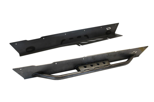Rocker Guards w/Tube Step for Factory Flares for Jeep LJ Unlimited - Motobilt