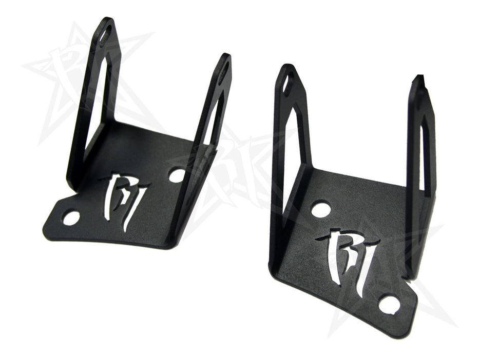 RIGID 2007-2015 Jeep JK A-Pillar Mount Kit, Fits D-Series or Radiance POD Lights