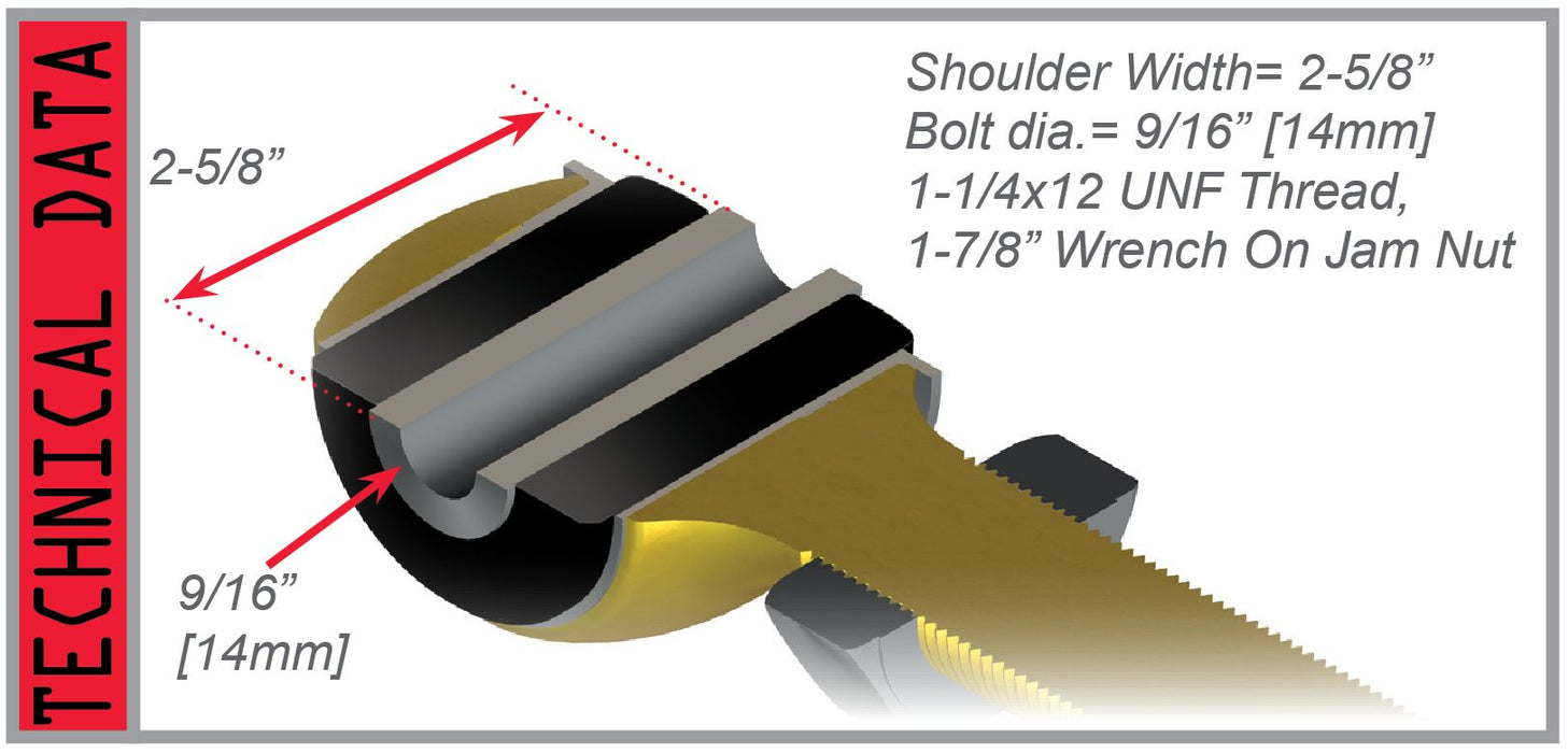 TJ Control Arm Bushing - Front/Rear Lower - Large Frame End