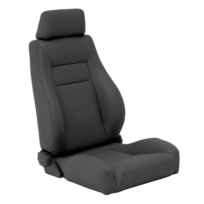 Smittybilt 49515 Seat - Front - Contour Sport Bucket W/ Recliner - Black Denim
