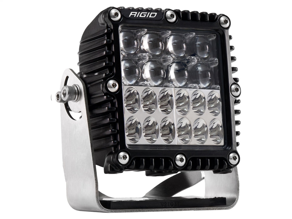 RIGID Industries 544813 RIGID Q-Series PRO LED Light, Hyperspot/Driving Combo, Black Housing, Single