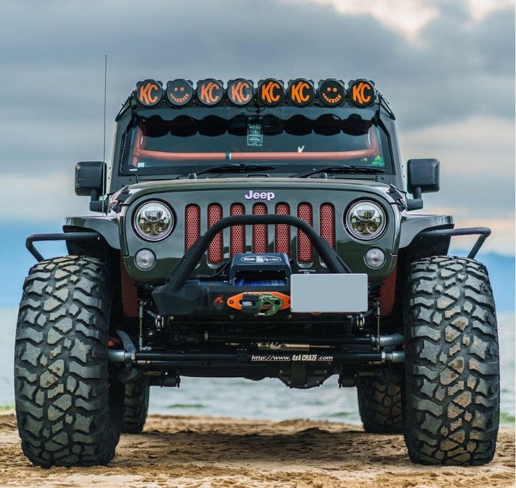 Inferno Front Winch Bumper with Flat Top Stinger | Jeep Wrangler JK/JL