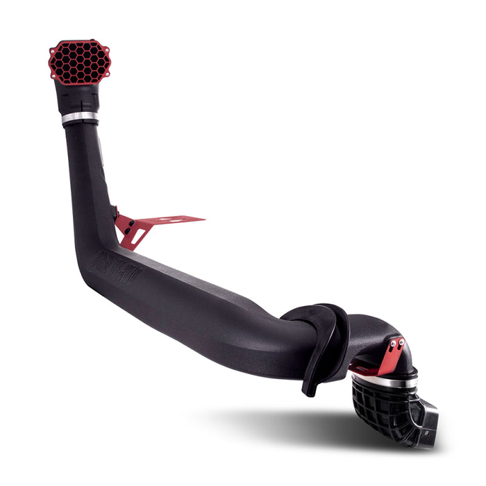 Mishimoto 2018+ Jeep Wrangler JL Snorkel - Wrinkle Red