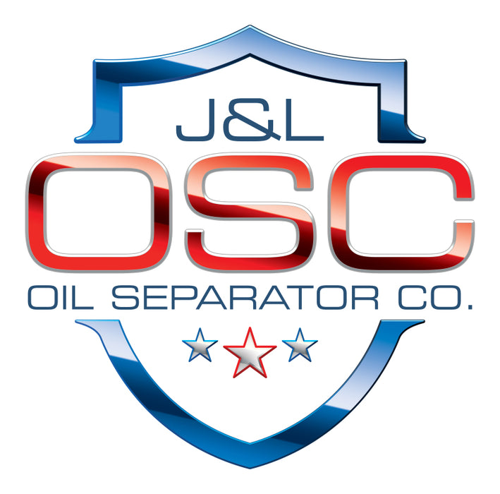 J&L 05-20 Toyota 4Runner 4.0L Driver Side Oil Separator 3.0 - Clear Anodized