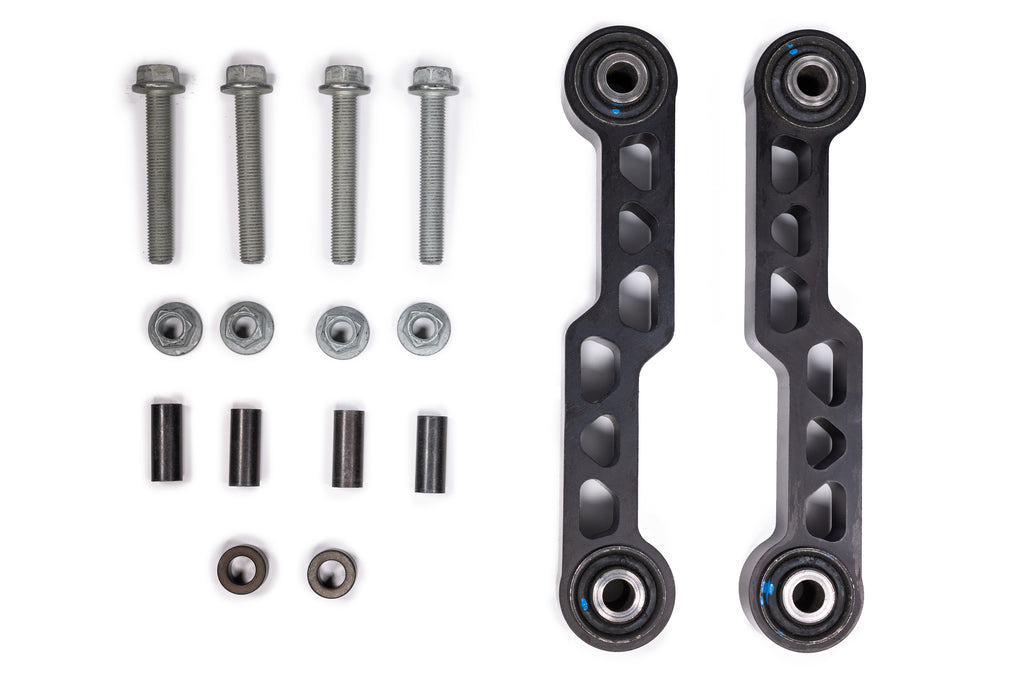 Front Sway Bar End Link Kit Yeti XD Black Fits 2.5- 3.5 Inch Lift For 07-24 Wrangler JK/JL/Gladiator