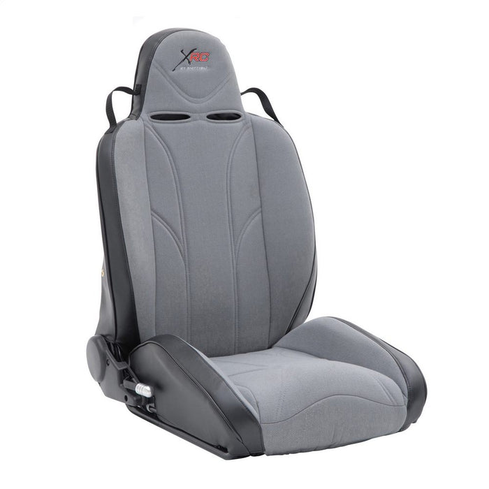 Smittybilt 750111 XRC Suspension Seat - Passenger Side - Black Sides/ Gray Center