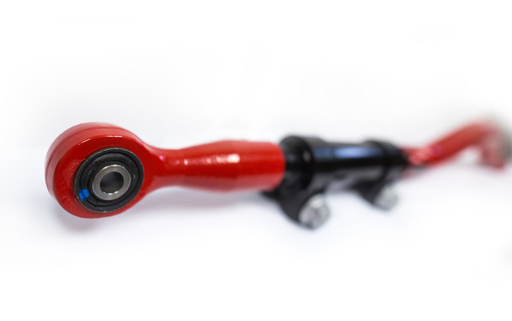 Front Adjustable Track Bar Yeti XD Red For 07-18 Wrangler JK