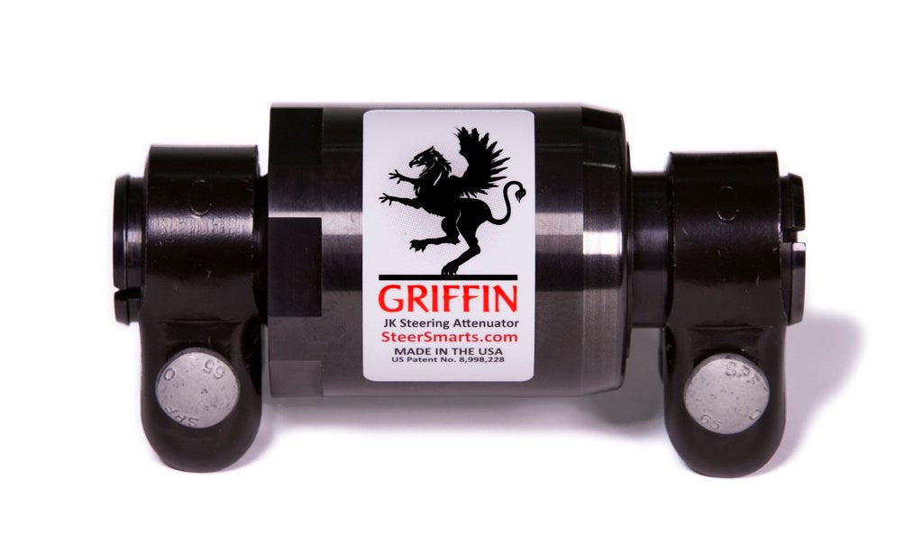 Drag Link Top Mount Outer End Assembly with Griffin Yeti HD For 07-18 Wrangler JK