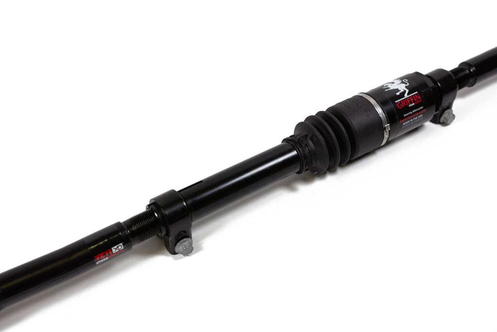 Drag Link Bottom Mount w/ Griffin XD Black Bellow Yeti XD For 18-24 Wrangler/Gladiator