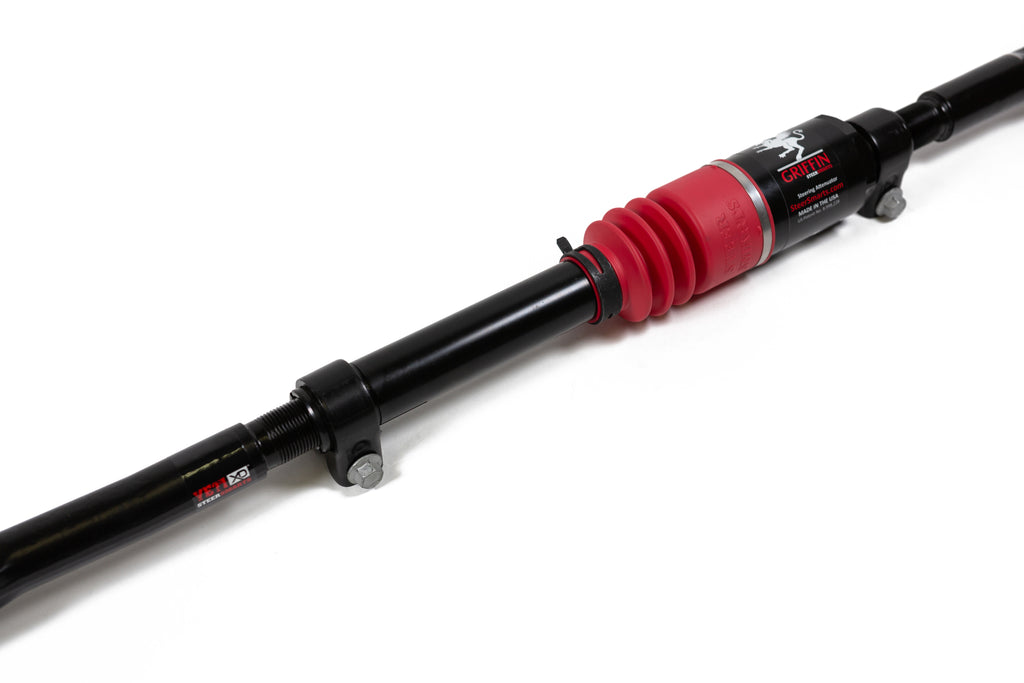 Drag Link Bottom Mount w/ Griffin XD Red Bellow Yeti XD For 18-24 Wrangler/Gladiator