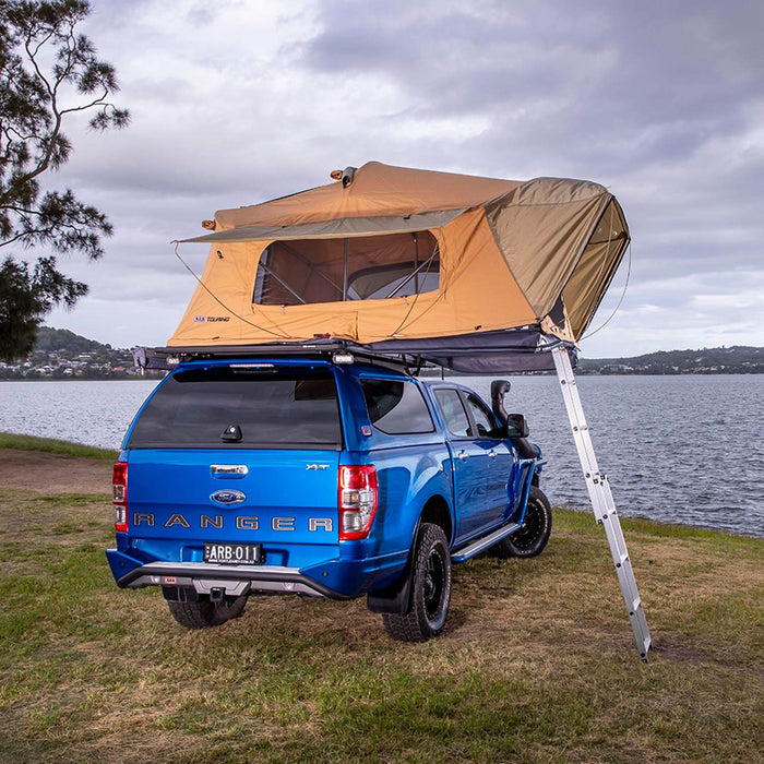 ARB Flinders Rooftop Tent; Includes Tent, Ladder, Mattress, Internal Light, USB Charging Port and Tent Cover