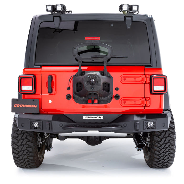Go Rhino 18-20 Jeep Wrangler JL/JLU Rockline Rear Full Width Bumper