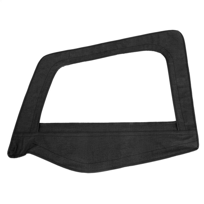 Smittybilt 89415 Soft Top - Door Skin W/ Frame - Driver Side - Denim Black