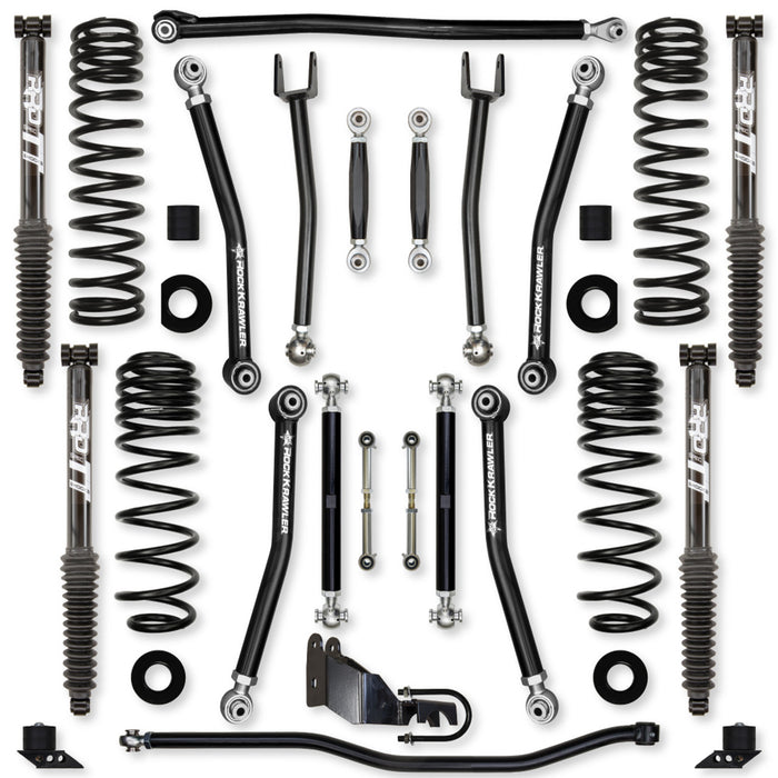 2.5 Inch X Factor "No Limits" System - 4 Door JLU Diesel