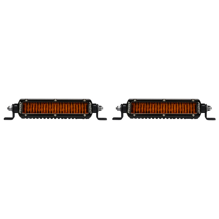 RIGID Industries 906705 SR-Series SAE 6 Inch with Amber PRO Lens - Pair