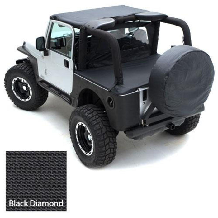 Smittybilt 93335 Standard Top - Black Diamond