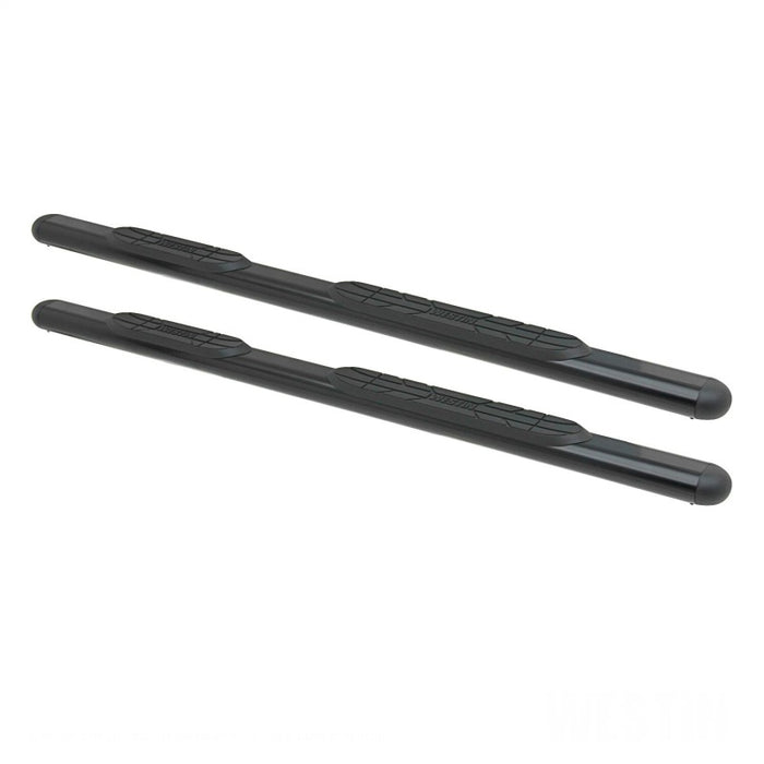 Westin Premier 4 Oval Nerf Step Bars 72 in - Black (Does Not Include Brackets)