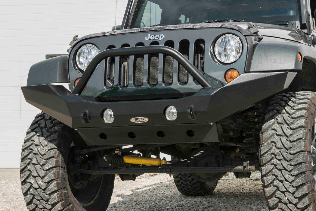 JK Destroyer Full-Width Front Bumper / NO GUARD