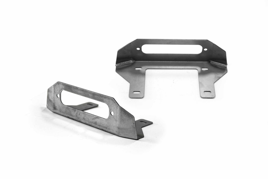 Destroyer Front Bumper Fairlead Mount (Black Powder Coated)