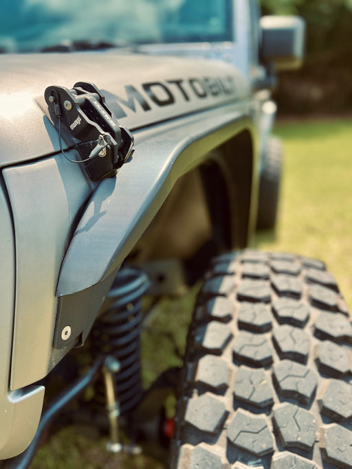 Front Highline Fenders for Jeep JK/JKU - Motobilt