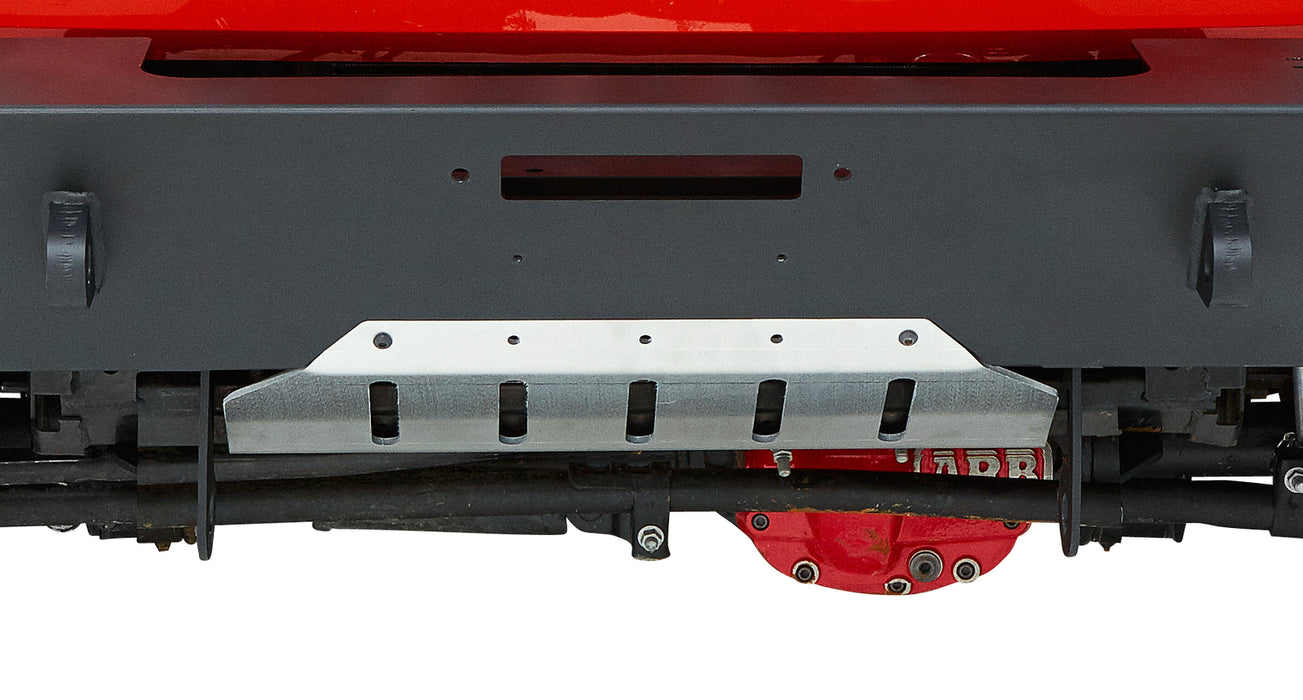 HighRock 4x4 Skid Plate - '07-18 Wrangler JK; For Front Modular Bumper (Silver)