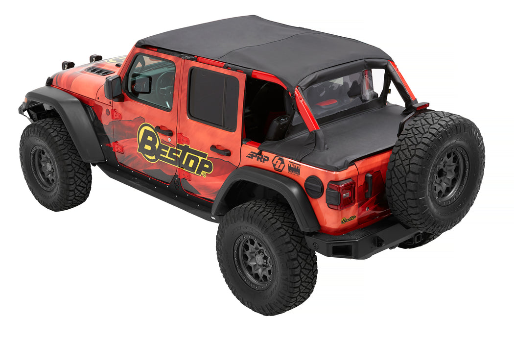 Header Safari Bikini - '18-22 Wrangler JL 4-Door (Black Diamond)