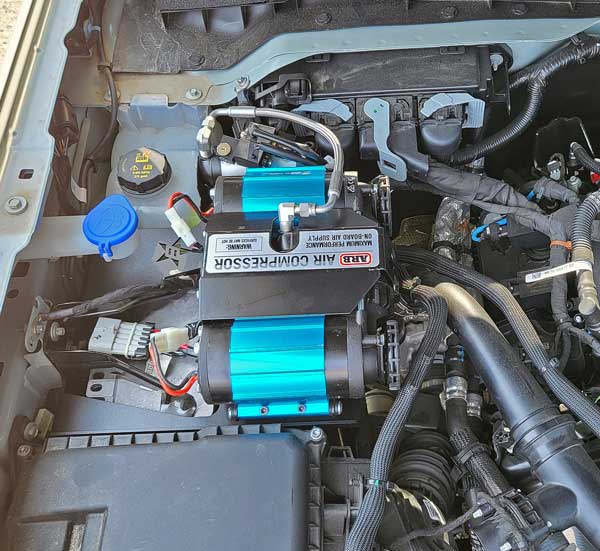 Bronco ARB Dual Compressor Mounting Bracket Kit 2021-Up
